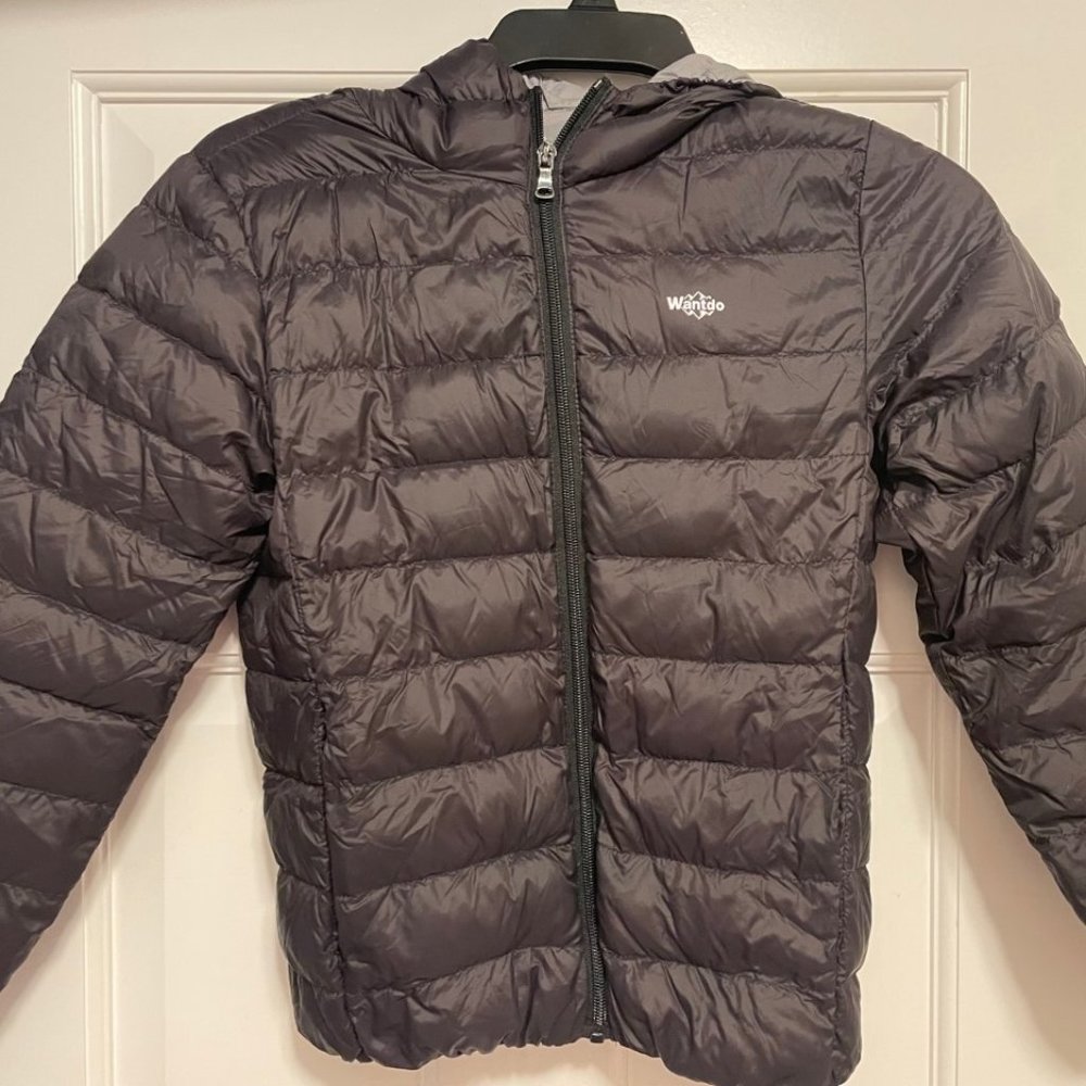 Light Puffer Coat - Greatfor Fall and Spring - Packable with Hood